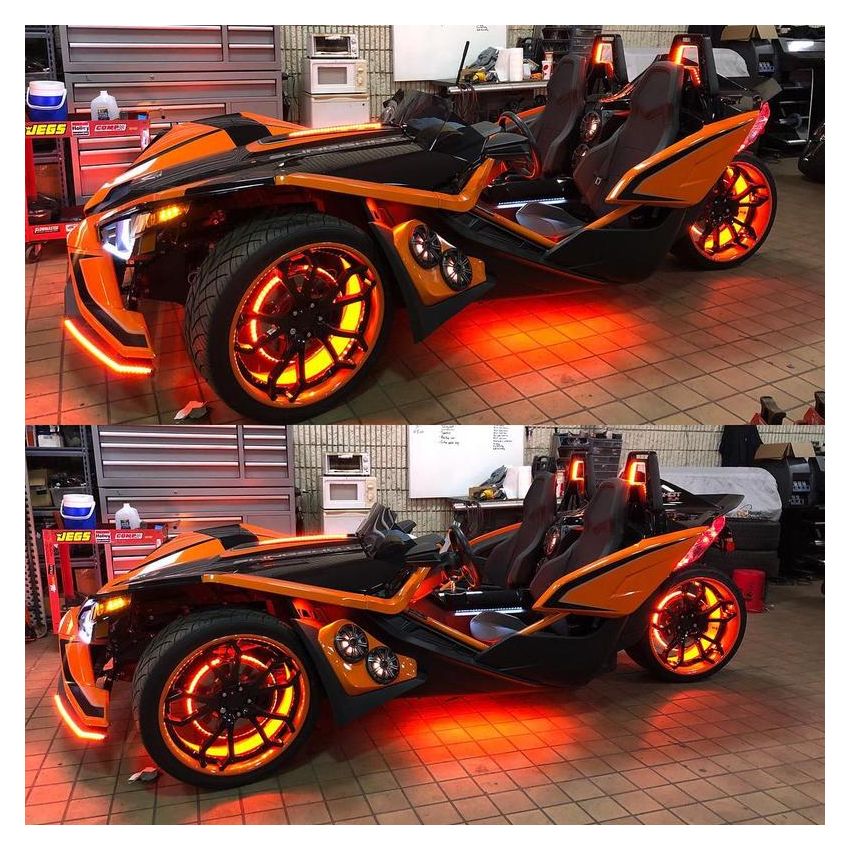 Oracle Lighting 4210-334 ORACLE Lighting LED Illuminated Wheel Rings - ColorSHIFT - 15in.