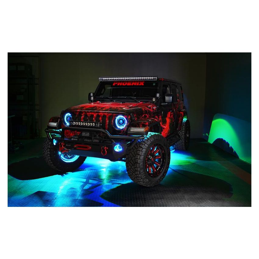 Oracle Lighting 4210-334 ORACLE Lighting LED Illuminated Wheel Rings - ColorSHIFT - 15in.