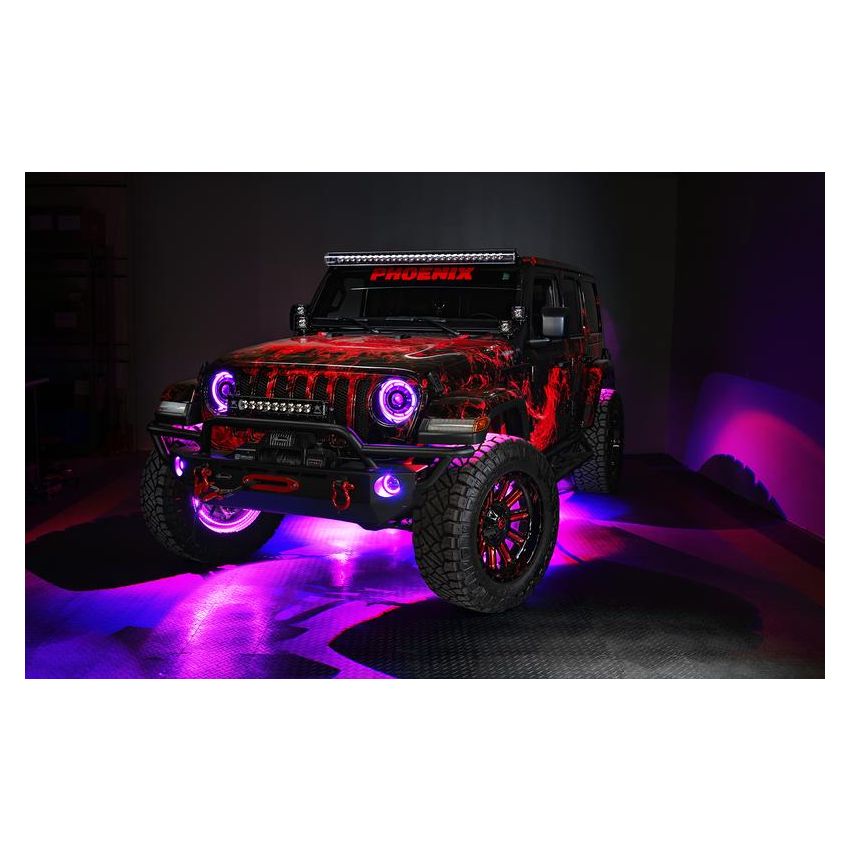 Oracle Lighting 4210-334 ORACLE Lighting LED Illuminated Wheel Rings - ColorSHIFT - 15in.