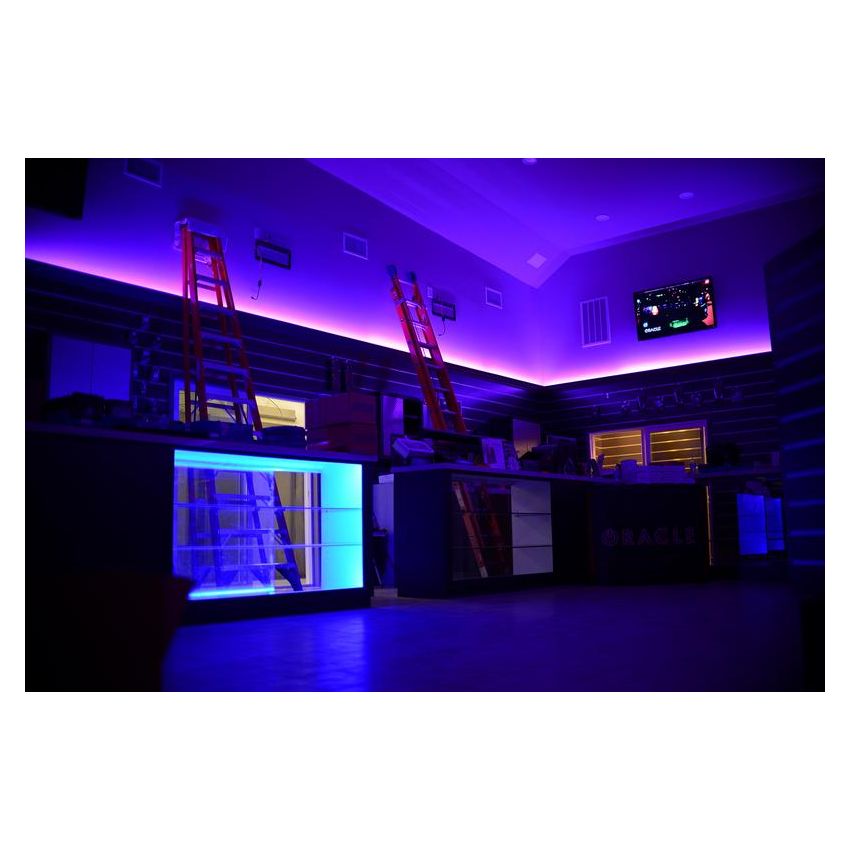 Oracle Lighting 4223-002 Exterior Black Flex LED Spool, Blue