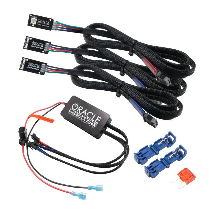 Oracle Lighting 4234-333 2019-2022 RAM Dash Interior Ambient Lighting ColorSHIFT(r) RGB Conversion Kit