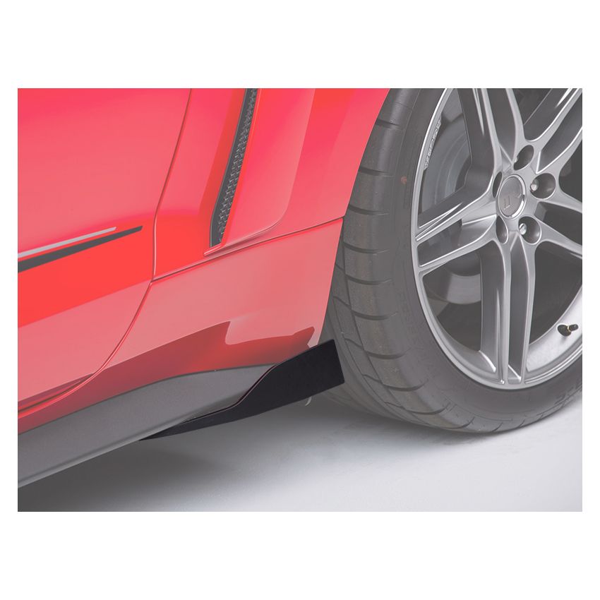 ROUSH 2015-2019 Ford Mustang Black Rocker Winglets