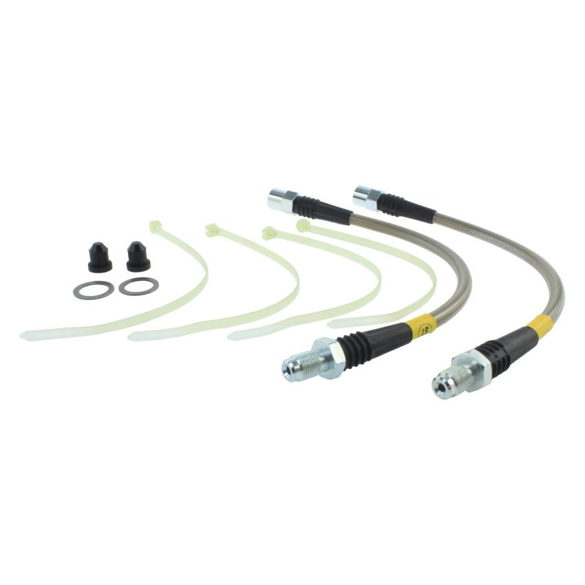 StopTech 06-09 Lexus GS 300/350/400/430/450H / 09-10 IS 250/300/350 Rear SS Brake Line Kit
