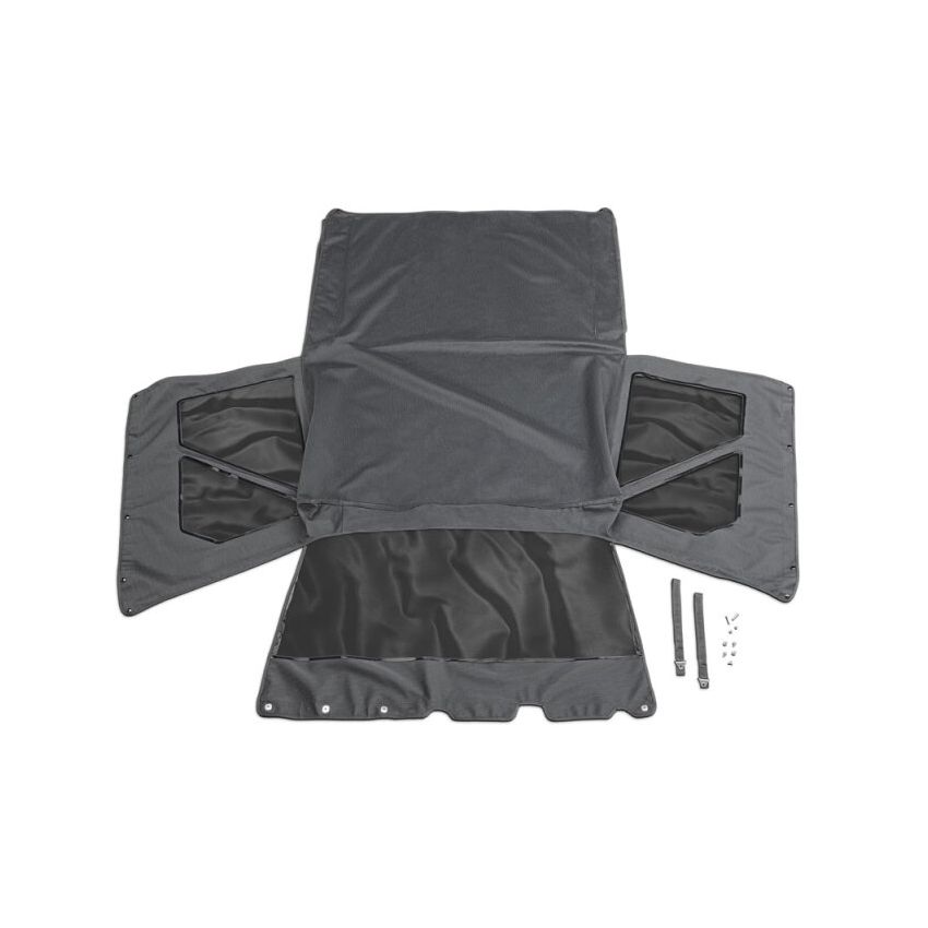 Rampage 98635 1986-1994 Suzuki Samurai Soft Top OEM Replacement - Black Diamond