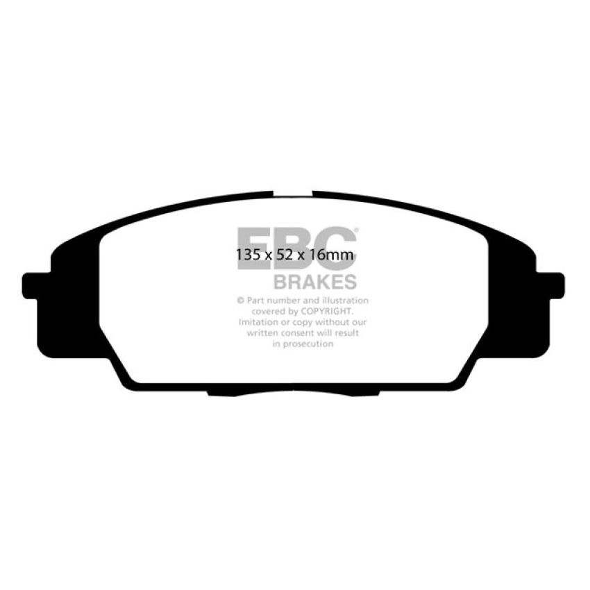 EBC UD829 07-11 Acura CSX (Canada) 2.0 Type S Ultimax2 Front Brake Pads