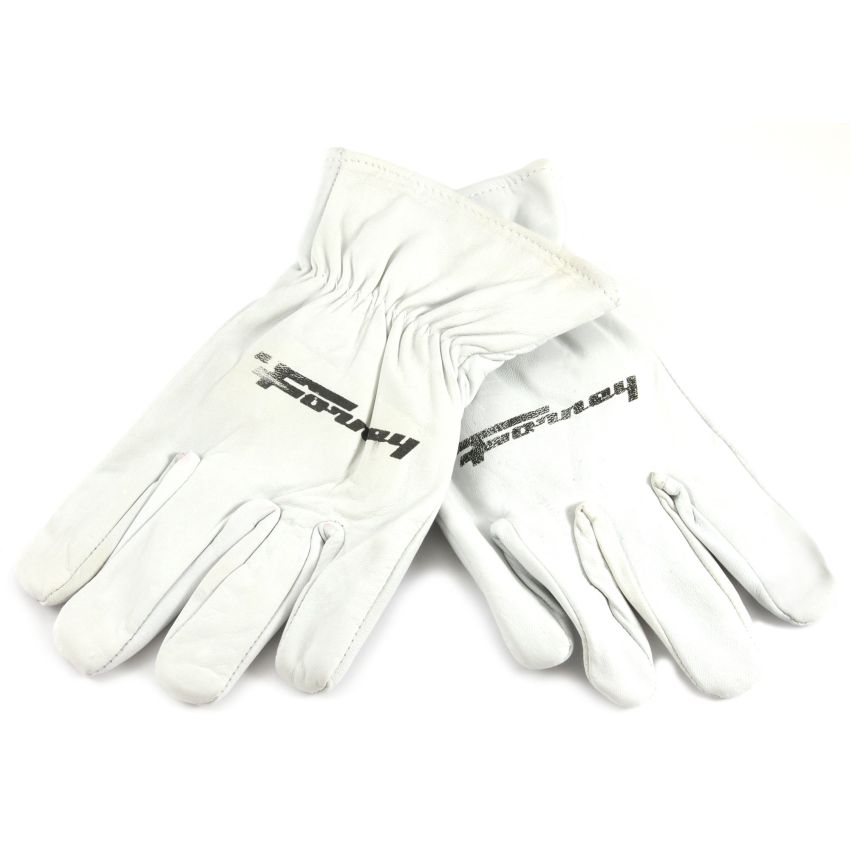 Forney 55268 Work Gloves, Lined Goat Skin, Large, Cream