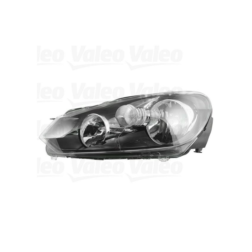Valeo 43850 2010-2014 Volkswagen GTI Headlight Halogen w/DRL L