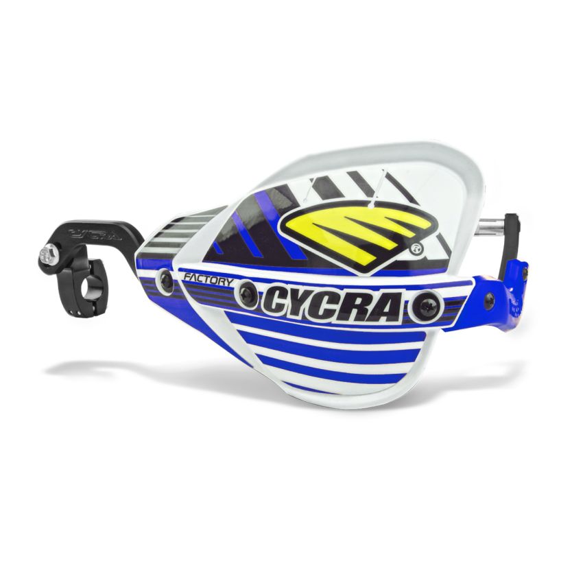 Cycra 1CYC-7406-62X Factory Pro Bend CRM w/1-1/8 in. Clamp - Blue