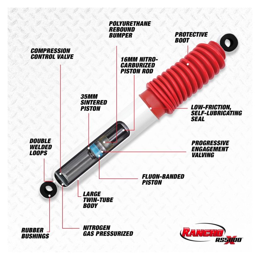 Rancho RS55285 RS5000X Shock Absorber