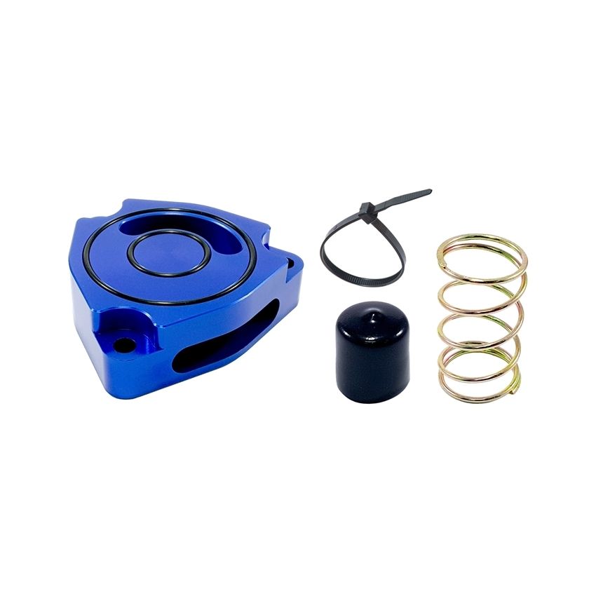 Torque Solution TS-SP2-KFBU Blow Off BOV Sound Plate (Blue) 14+ Kia Forte Koup Turbo