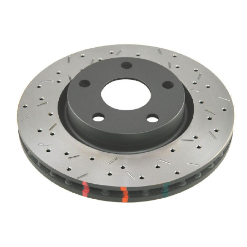 DBA 43929XD 2020 Chevrolet Corvette C8 Z51 Rear Crossdrilled/Dimpled 4000 XD Series Rotor