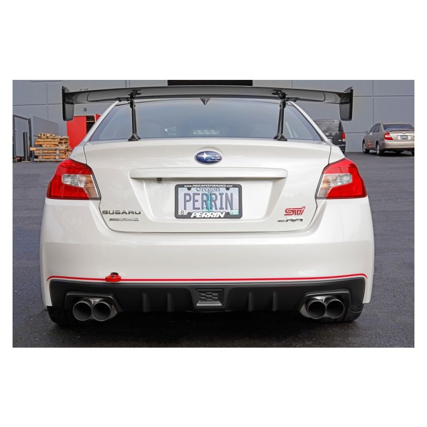 Perrin 15-19 Subaru WRX/STI Tow Hook Kit (Rear) - Red