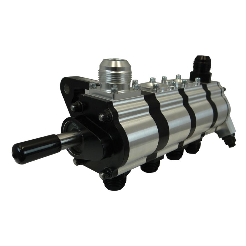 Moroso 22364 4 Stage Dry Sump Oil Pump w/Fuel Pump Drive - Tri-Lobe - Left Side - 1.200 Pressure