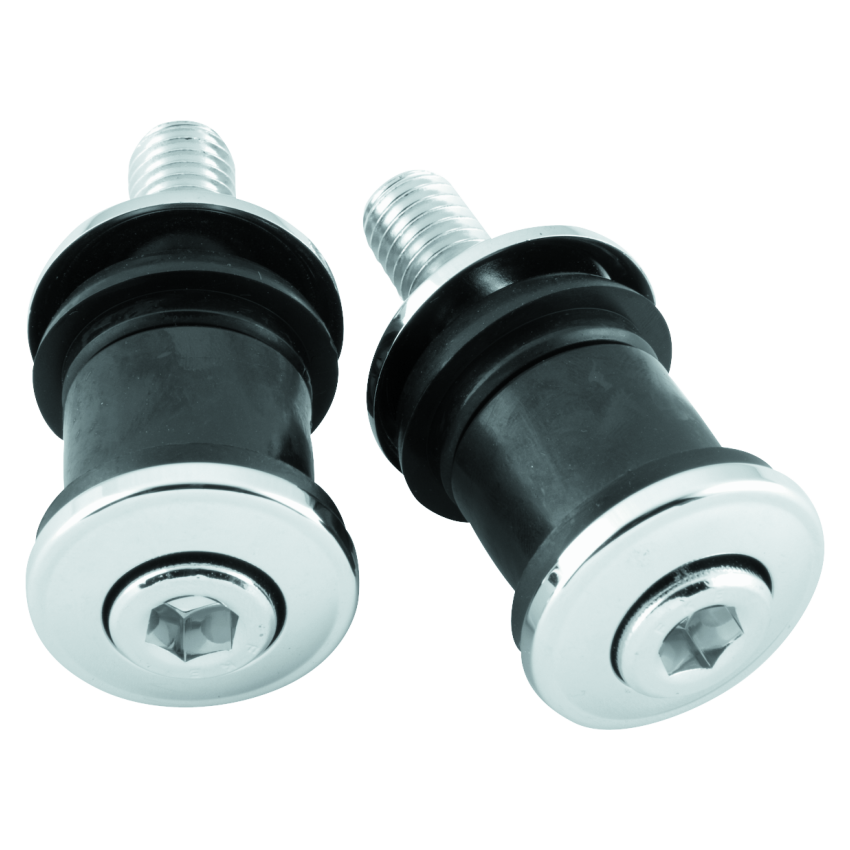 Bikers Choice 482512 73-17 ChromeFlush Mount Handlebar Bushing Kit 1/2-13