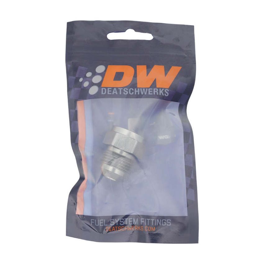 DeatschWerks 8AN Female Flare to 10AN Male Flare Expander - Anodized DW Titanium