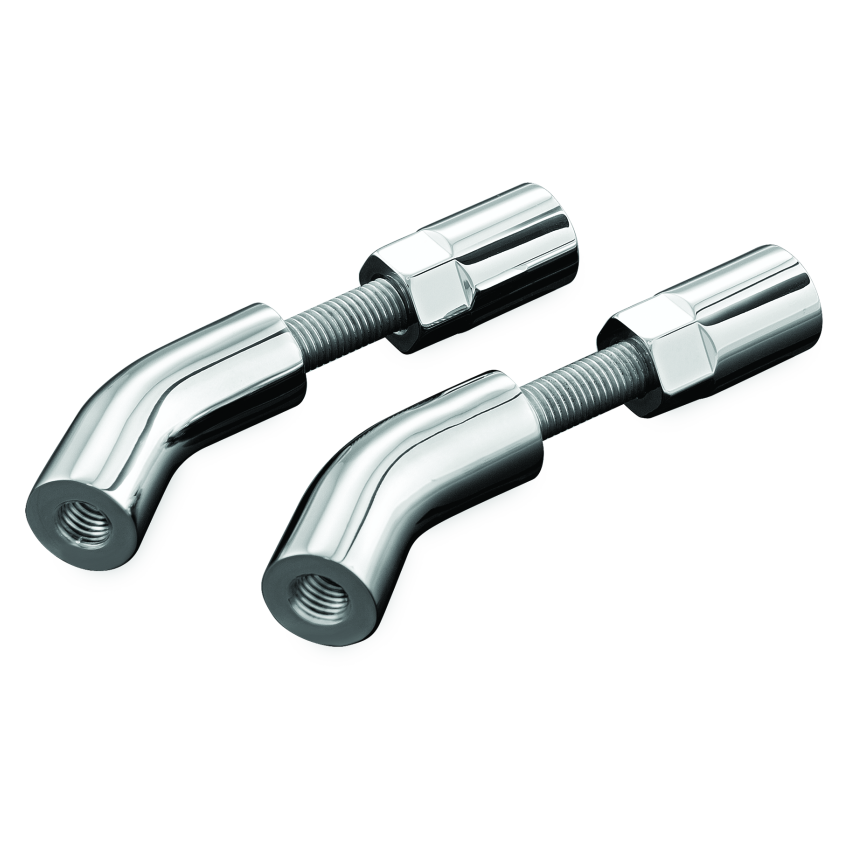 Kuryakyn 1444 Mirror Stem 3in Outward Extenders Chrome