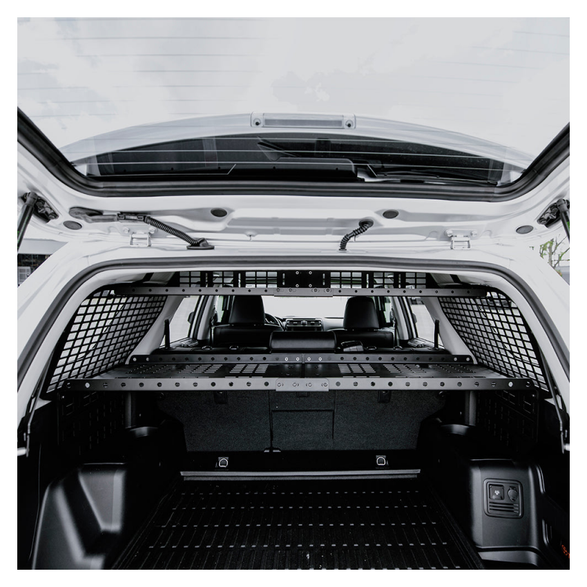 Cali Raised LED CR3600 Cali Raised 10-24 Toyota 4Runner Interior Rear Molle Panel - 2 Row Seating/Both Sides & Middle Tray