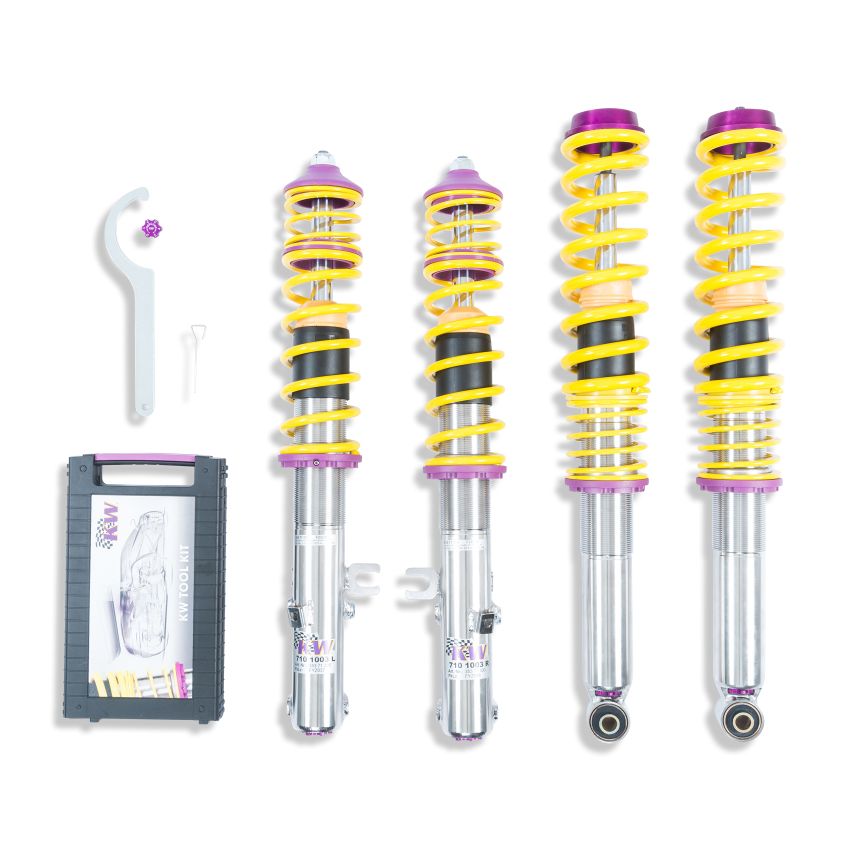 KW 35271011 Coilover Kit V3 Porsche 911 (964) Carrera 2; incl. Convertible + Targa