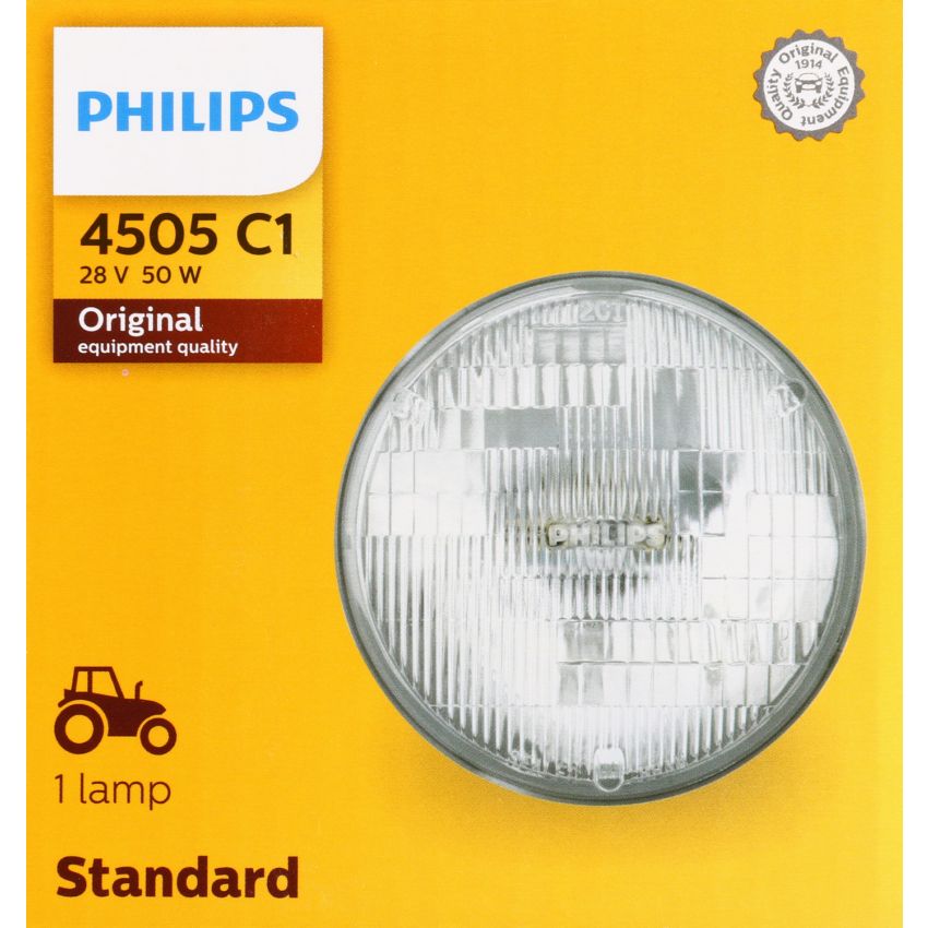 Philips 4505C1 Philips Standard Sealed Beam 4505