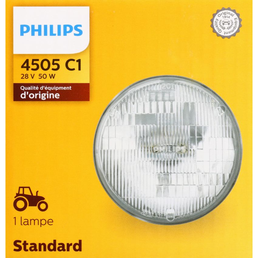 Philips 4505C1 Philips Standard Sealed Beam 4505