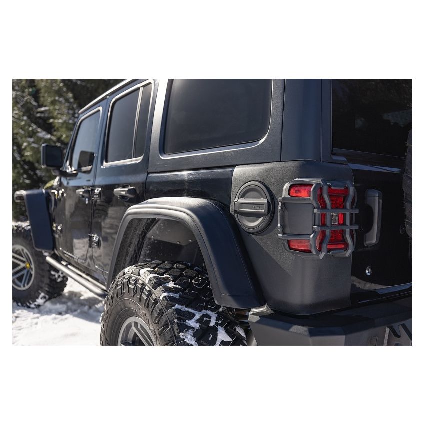 Rear Corners Body Armor 18-     Jeep Wrangler JL