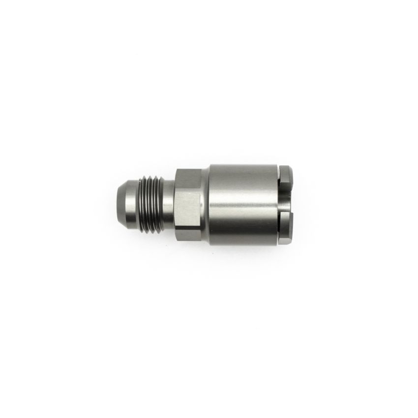 DeatschWerks 6AN Male Flare to 1/4in Female EFI Quick Connect Adapter