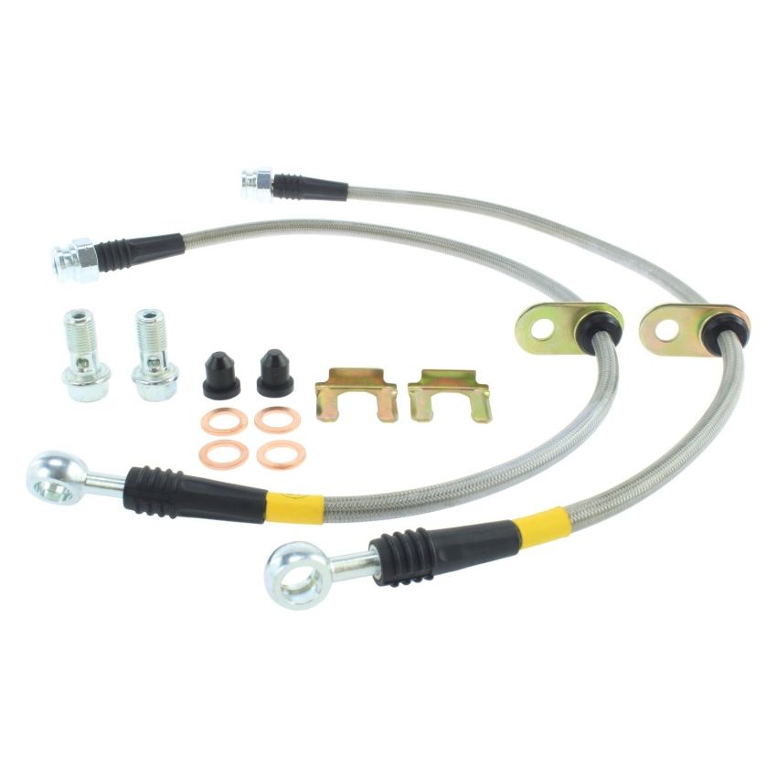 StopTech 05-07 LGT/LGT Spec B Stainless Steel Front Brake Lines