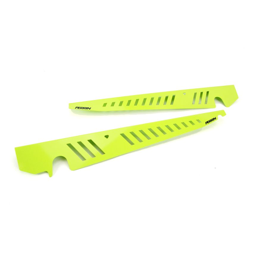 Perrin 2015+ Subaru WRX/STI Fender Shroud Set - Neon Yellow