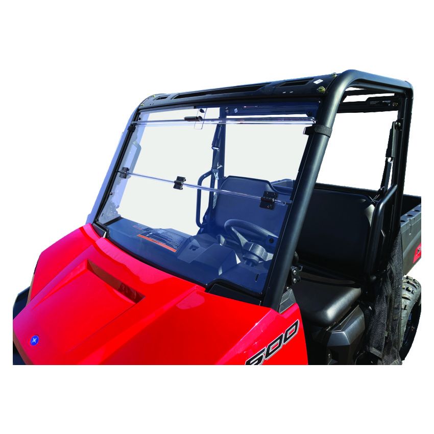 QuadBoss 375783 17-21 Polaris Ranger 500 Windbreak Folding Windshield