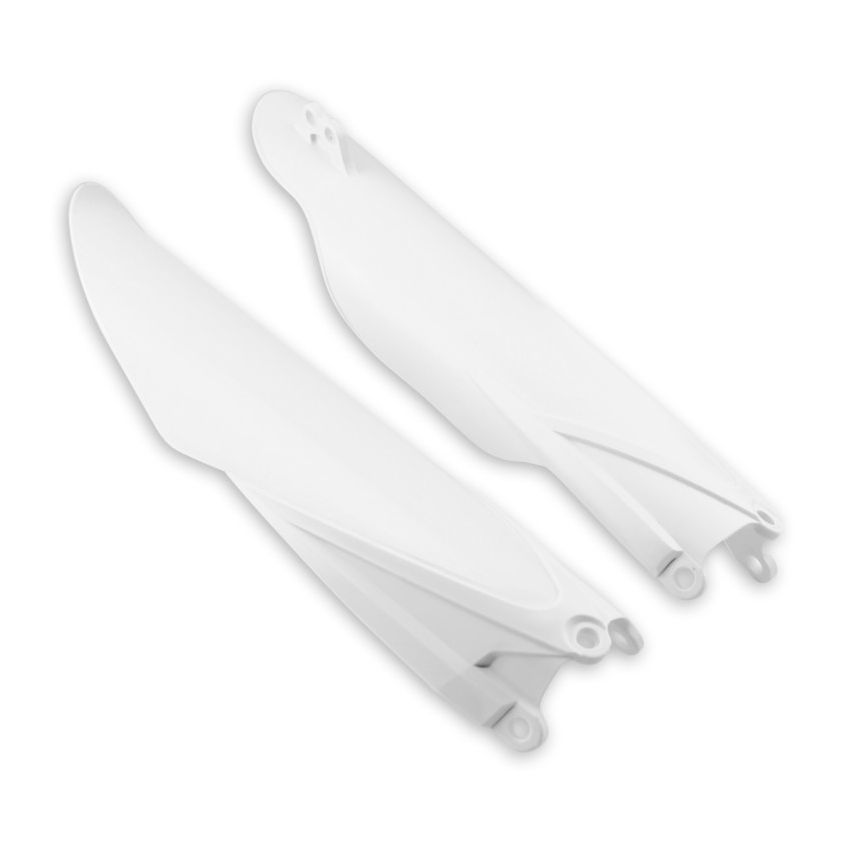 Cycra 1CYC-6901-42 10+ Yamaha WR250F-450/YZ125-450FX Fork Guards - White