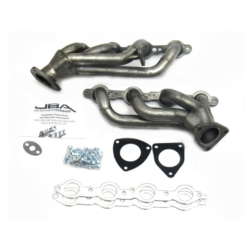 JBA 99-02 GM Truck 6.0L LS w/o A.I.R. w/EGR 1-5/8in Primary Raw 409SS Cat4Ward Header
