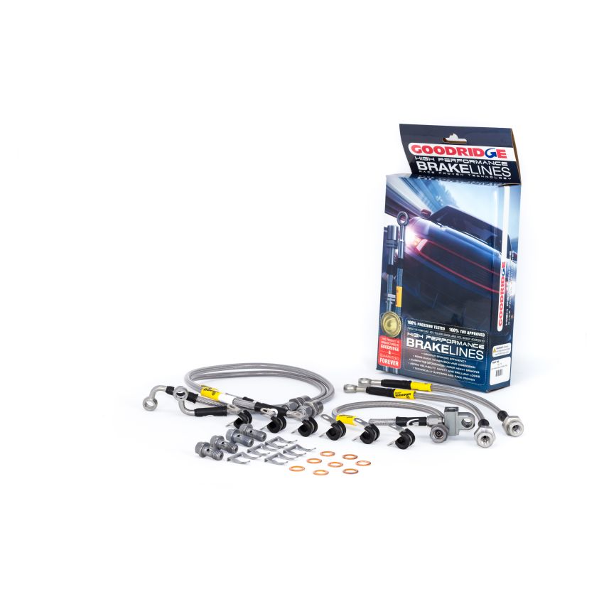 Goodridge 00-06 Tahoe / 00-07 Suburban / 00-05 Escalade All w/o Stablia Track Brake Lines