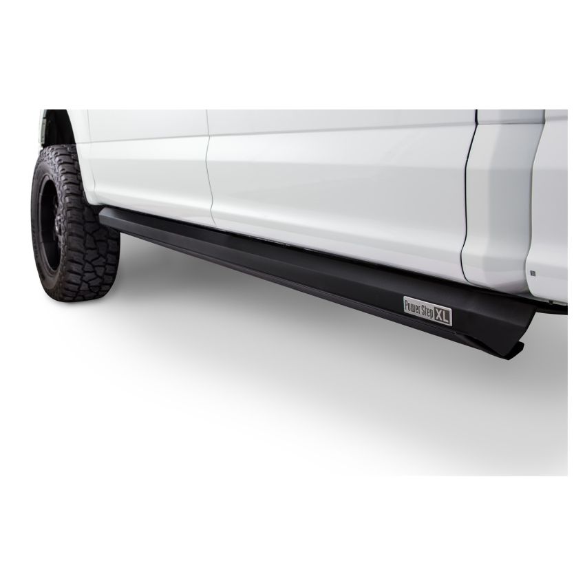 AMP Research 77133-01A 18-24 Jeep Wrangler JL 2DR PowerStep XL - Black (Incl OEM Style Illumination)