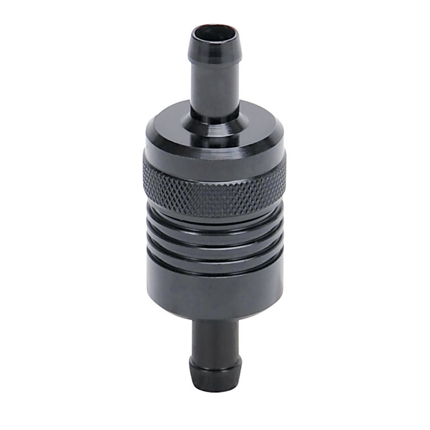 Russell 645150 Performance Black Street Fuel Filter (3in Length 1-1/8in diameter 3/8in inlet/outlet)