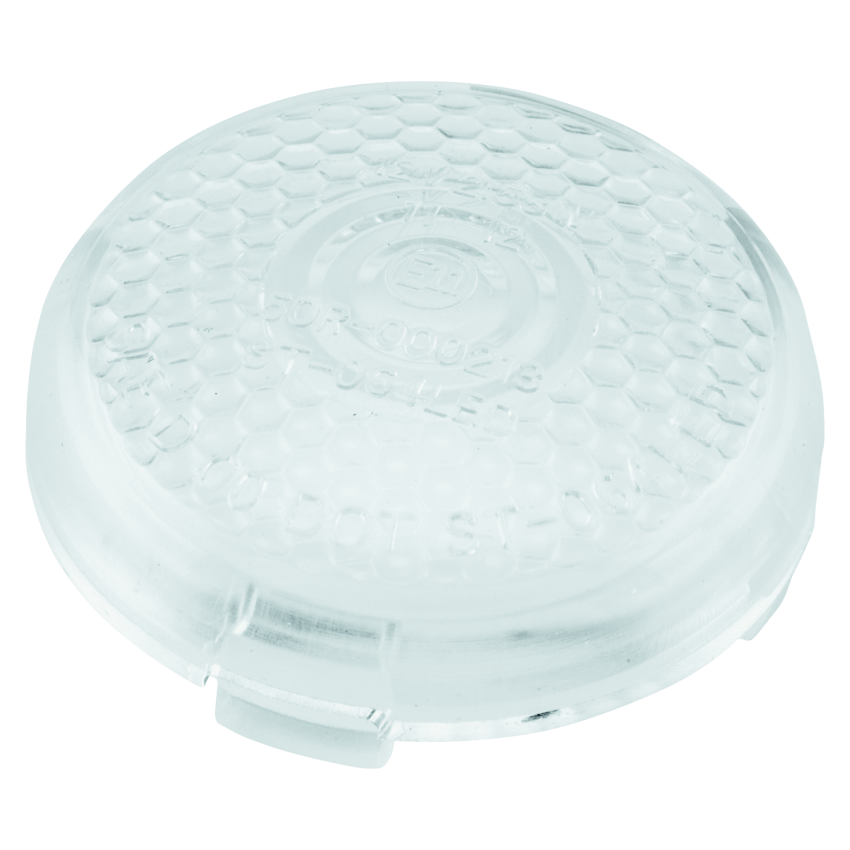 Bikers Choice 489868 Replacement Honycomb Clear Lens For LED Bullet Turn Signal