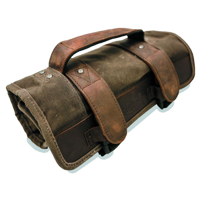 Burly Brand B15-1030D Voyager Tool Roll - Dark Oak