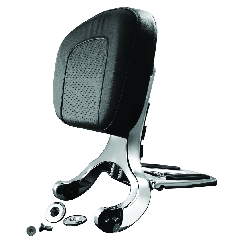 Kuryakyn 1660 Multi-Purpose Backrest Chrome