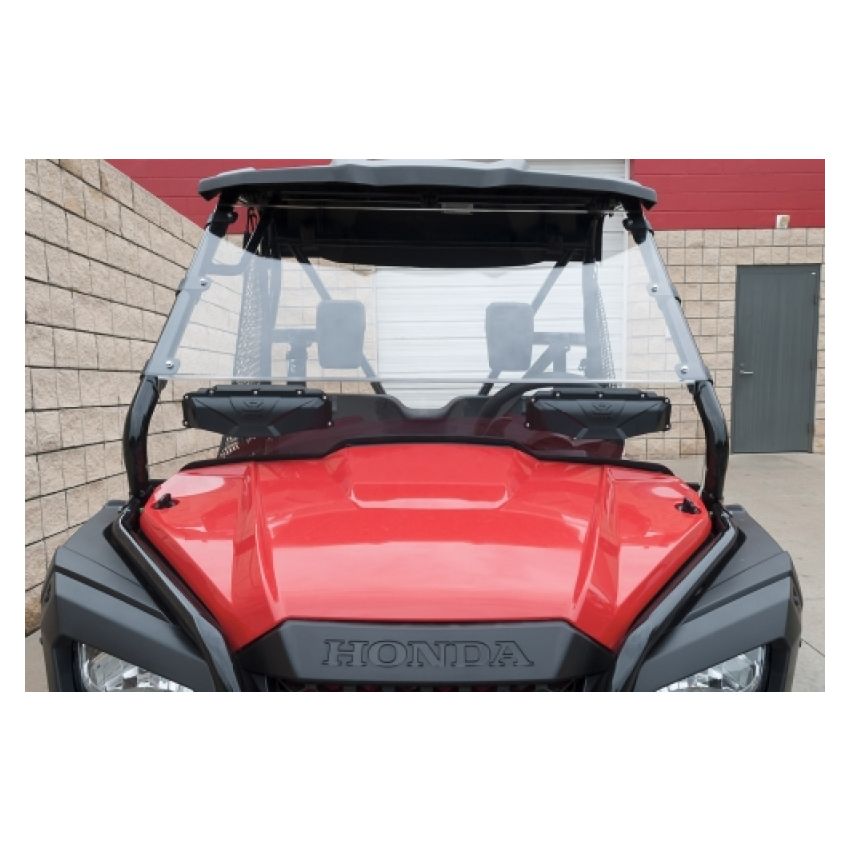 Seizmik 50-25034KIT 15-23 Honda Pioneer 500/520 Windshield Versa-Vent