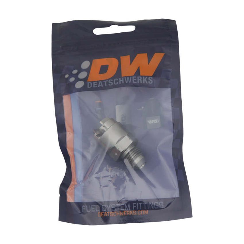 DeatschWerks 6AN Male Flare to 1/4in Female EFI Quick Connect Adapter