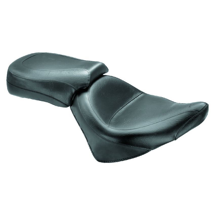 Mustang Motorcycle 76511 Mustang 03-17 Victory Vegas, Kingpin, 05-07 8-Ball Standard Touring 2PC Seat - Black