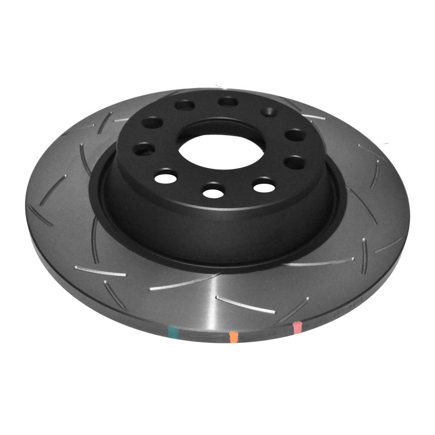 DBA 06-08 Audi A3/10/06-08 TT / 10/04-10 VW Golf (MK5)/3/05+ Passat Rear Slotted 4000 Series Rotor