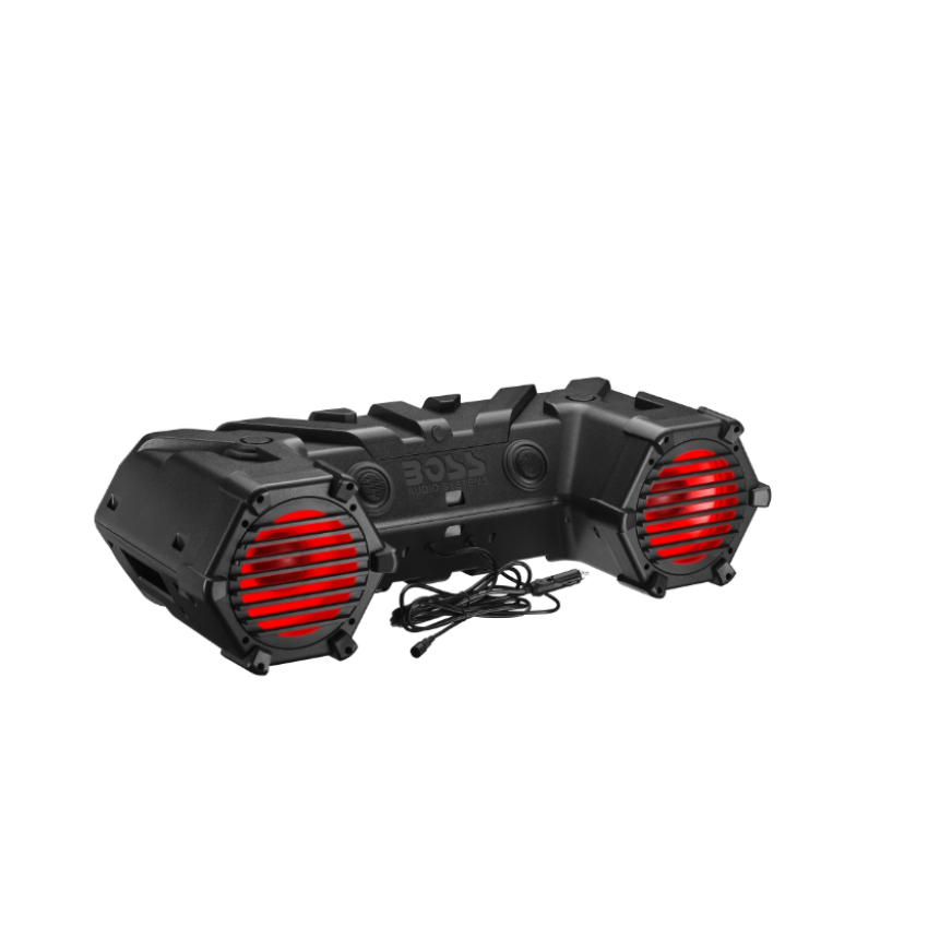 Boss Audio ATV95LRGB Systems ATV Bluetooth Sound System w/ 8in Amplified RGB Speakers