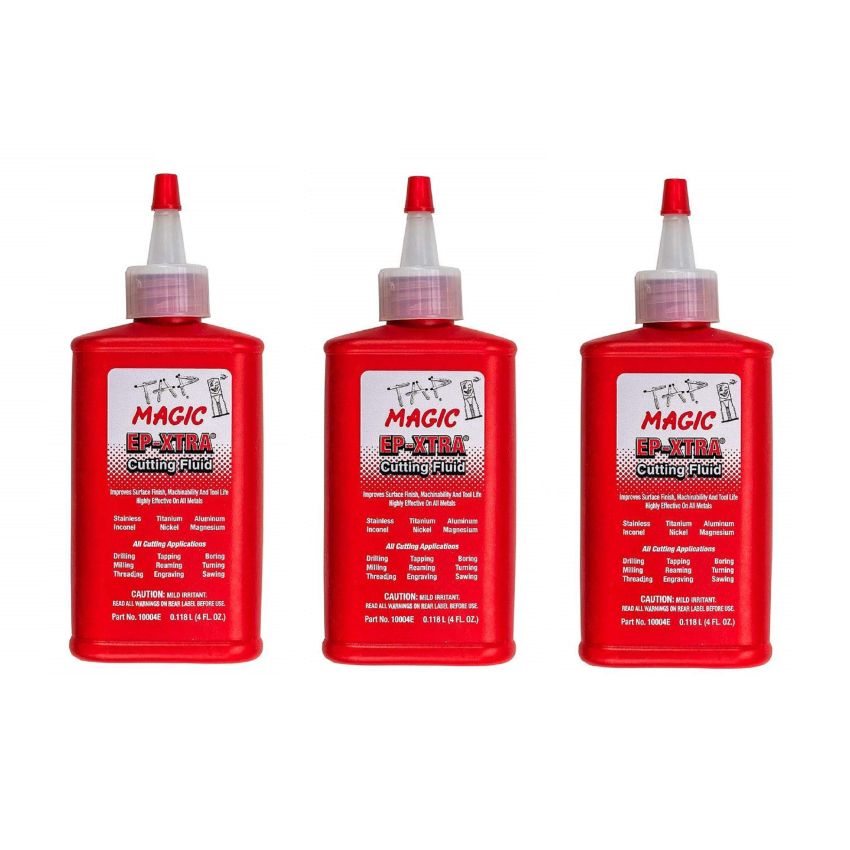Forney 20857 Tap Magic Industrial Pro Cutting Fluid, 4 oz. Sold as 3 Pack
