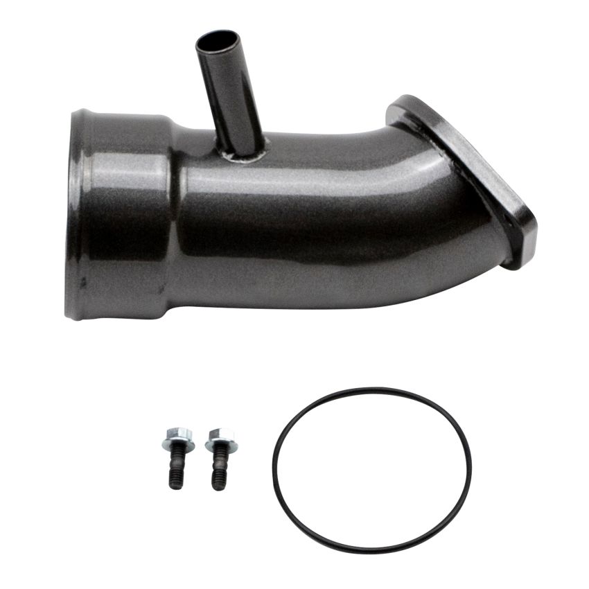 Wehrli WCF100721-KIWI 17-19 Chevrolet 6.6L L5P Duramax 3.5in Intake Horn w/PCV Port - Kiwi Green