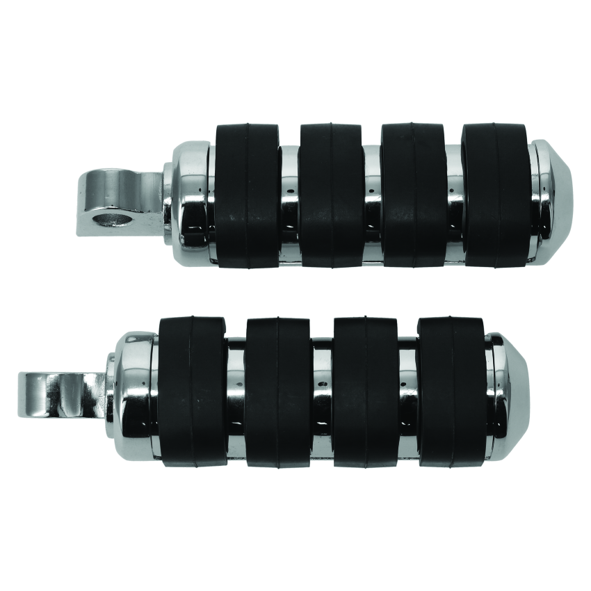 Kuryakyn 8000 ISO Peg Small With Male Adapter Chrome (Pair)