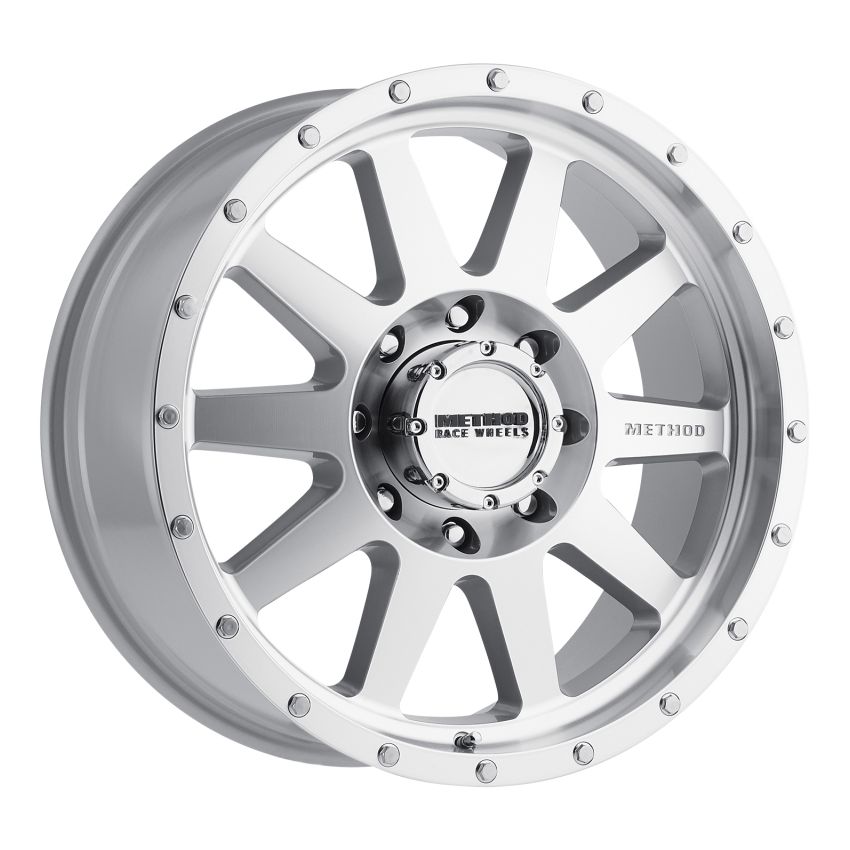 Method Wheels MR30179080312N Method MR301 The Standard 17x9 -12mm Offset 8x6.5 130.81mm CB Machined/Clear Coat Wheel