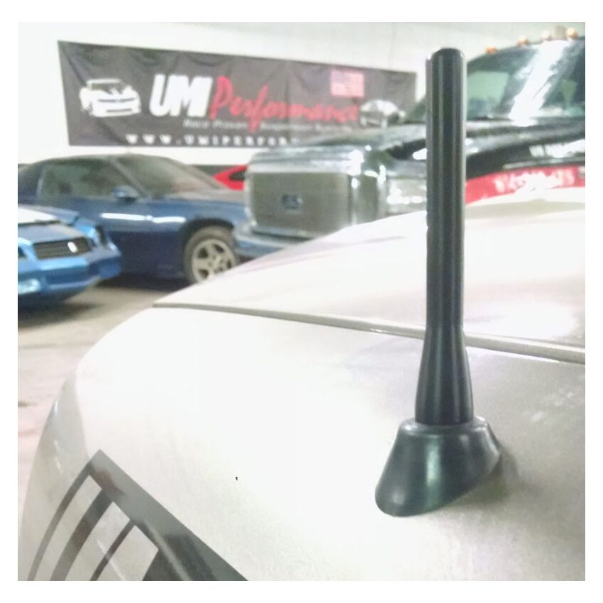 UMI Performance 82-02 Chevrolet Camaro Short Antenna Aluminum Black