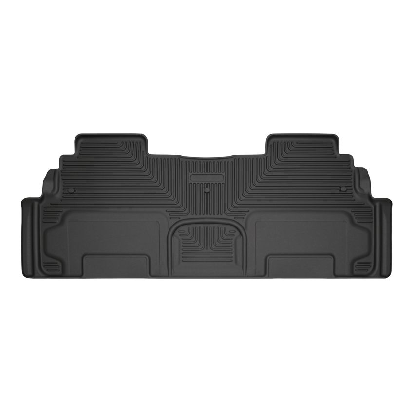 Husky Liners 09-14 Chevy Traverse/07-14 GMC Acadia Weatherbeater Black 2nd Seat Floor Liners