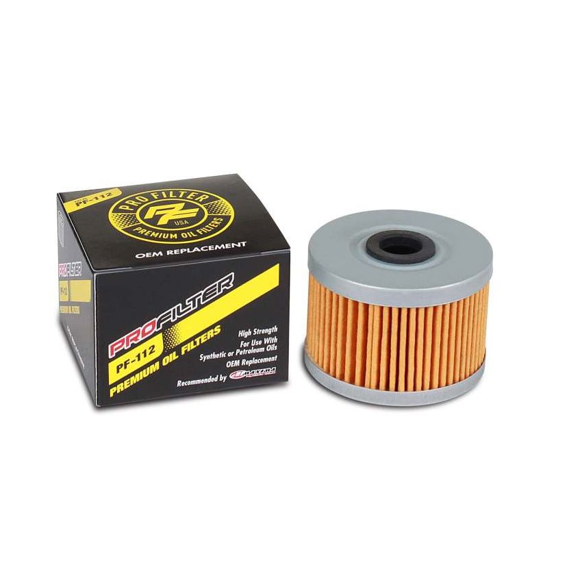 ProFilter PF-112 Gas Gas/Honda/Kawasaki/Polaris/Suzuki/Cartridge Various Performance Oil Filter