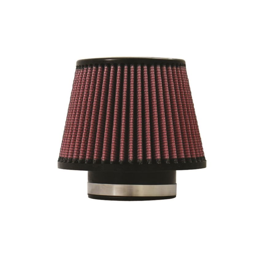 Injen High Performance Air Filter - 3.50 Black Filter 6 Base / 5 Tall / 5 Top